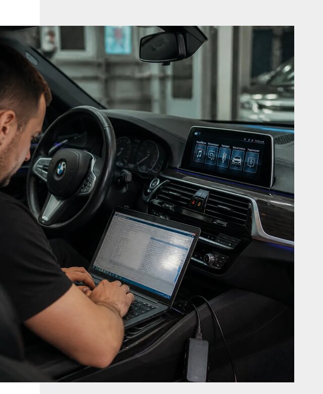Русификация мультимедиа BMW для авто под ключ в Большой Камне