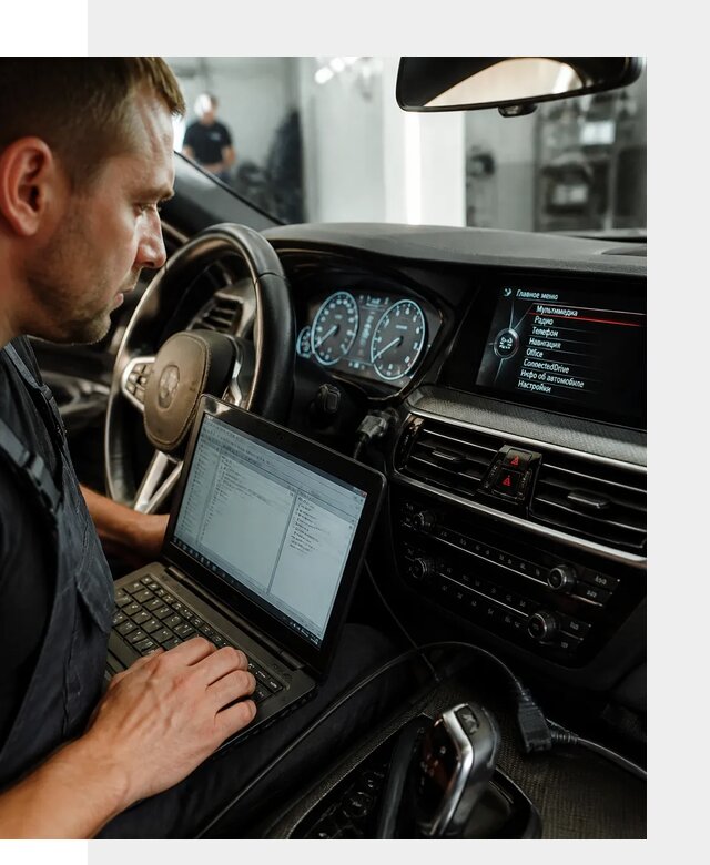 Русификация приборной панели BMW для авто в Большой Камне от компании
