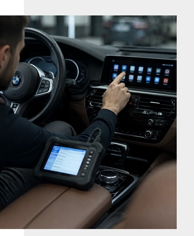 Установка приложений и мультимедиа сервисов BMW в Большой Камне