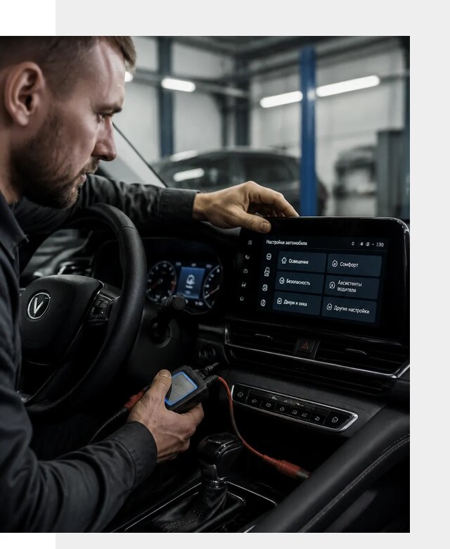 Русификация Changan CS55 и мультимедиа под ключ в Большой Камне