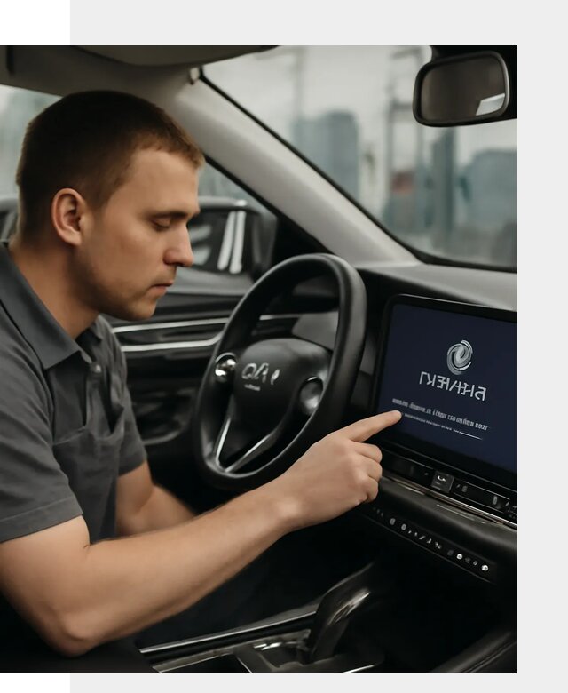 Установка приложений Changan и сервисов в авто в Большой Камне