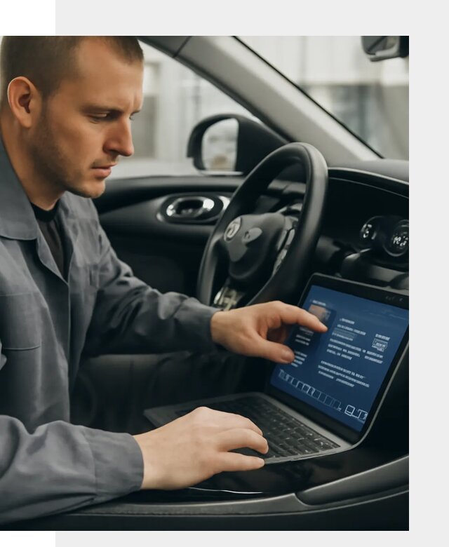 Русификация приборной панели автомобиля Lynk Co в Большой Камне